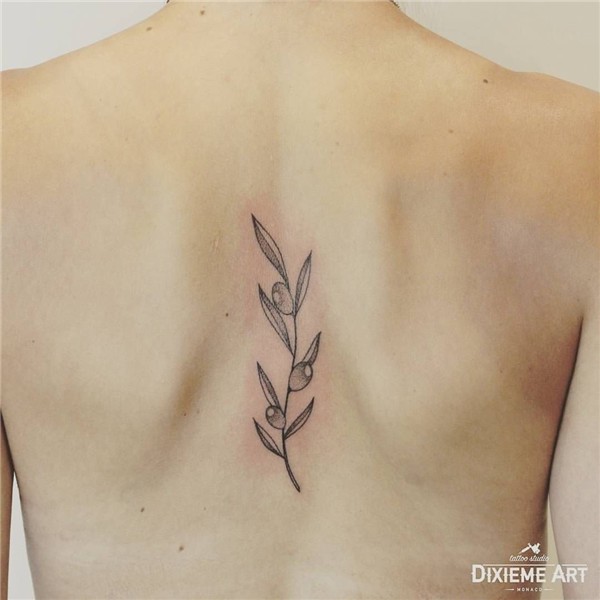 olive branch for lovely customer :) Olive branch tattoo, Tat