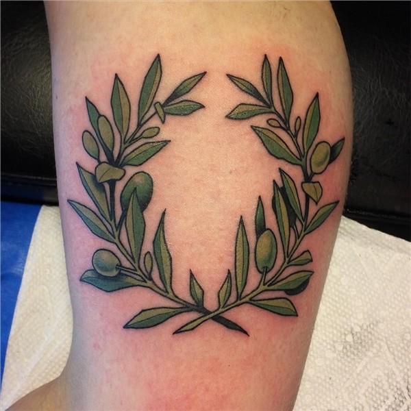 olive branch tattoo - Google Search Mini tatuajes, Tatuajes,