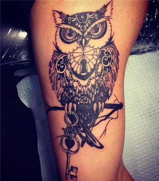owl tattoos on wrist - Google Search Cute owl tattoo, Owl ta