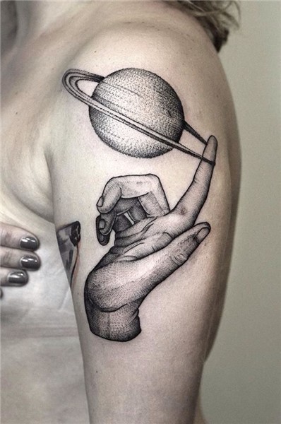 personal meaning: humans modify the universe Ink tattoo, Tat