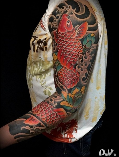 photo carp tattoo 06.01.2020 № 036 -tattoo fish- tattoovalue