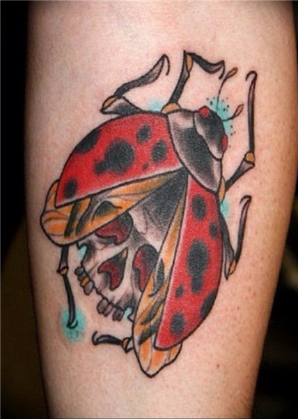 photo ladybug tattoo 17.04.2019 № 130 - idea for ladybug tat