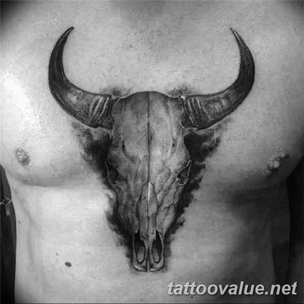 photo tattoo bull 13.11.2018 № 159 - original drawing exampl