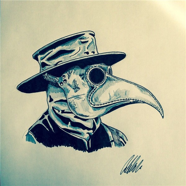 plague doctor Norse tattoo, Monkey tattoos, Doctor tattoo