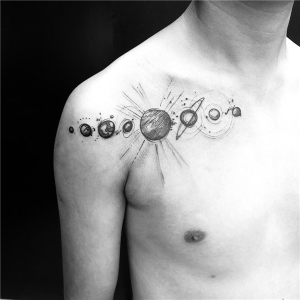 planets tattoo Planet tattoos, Tattoos, Neptune planet