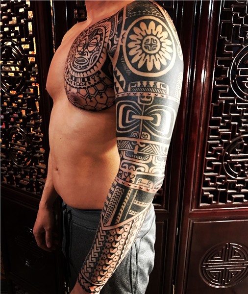 #polynesian #philipino tribal #inspired #tattoo #tattoos rob