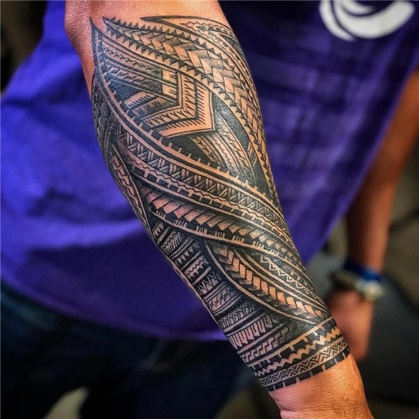 polynesian tattoos drawing #Polynesiantattoos Tribal forearm