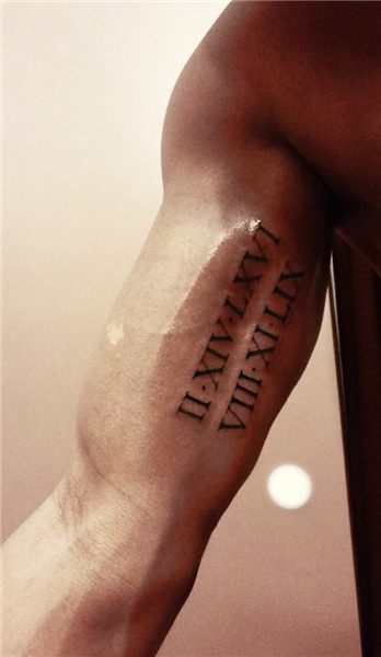 roman-numerals-tattoo-on-arms Roman numeral tattoos, Tattoo