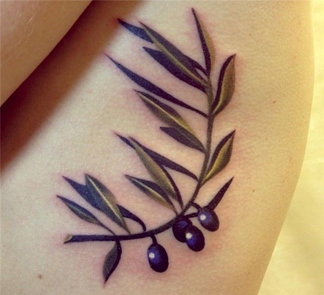 sasha . Olive tattoo, Tattoos, Olive branch tattoo