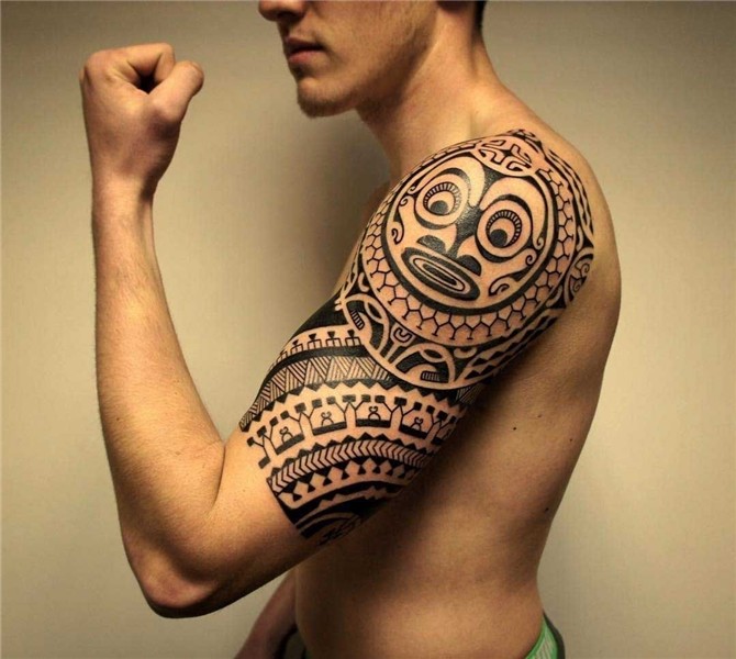 shoulder polynesian tattoo sleeve Marquesan tattoos, Maori t