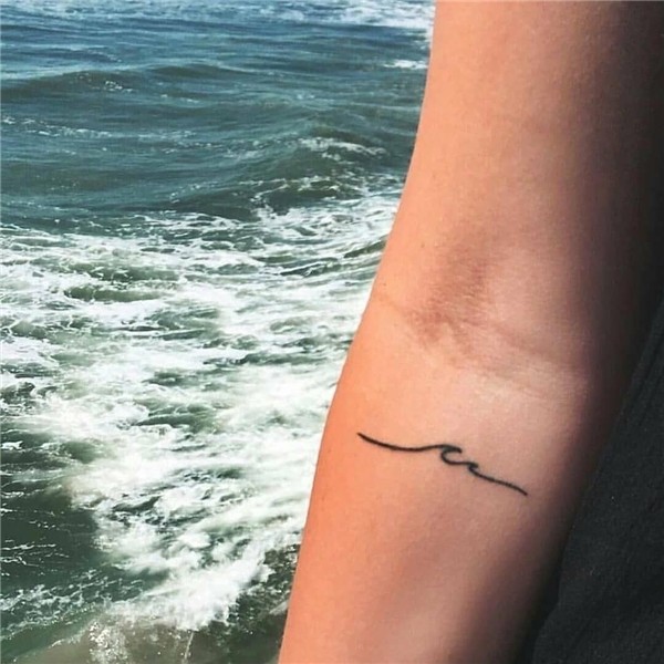 simplistic tattoo minimalist #Minimalisttattoos Inner elbow