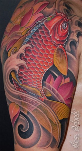 tattoo Red Koi Fish Tattoo 217x400 Red Koi Fish Tattoo Fotos