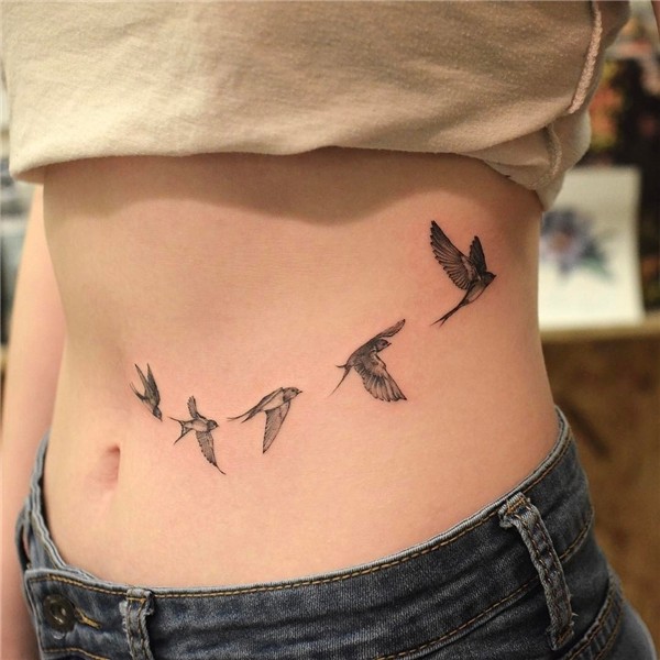 tattoo and birds - image #7650088 on Favim.com