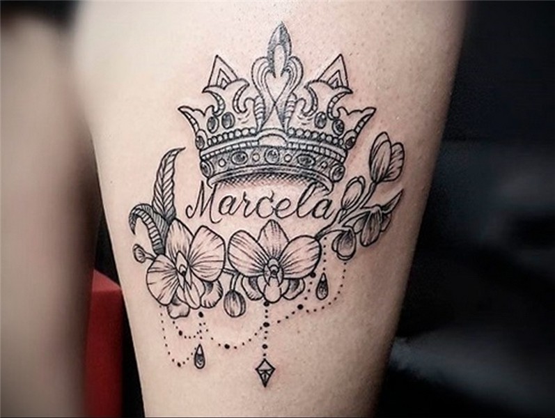 tattoo crown for girls 08.12.2019 № 003 -tattoo crown- tatto