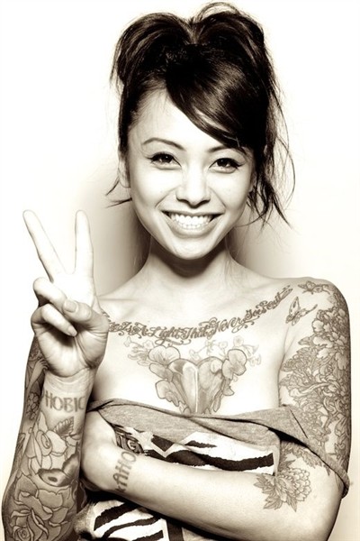 tattooooo Girl tattoos, Asian tattoo girl, Tattooed girls mo