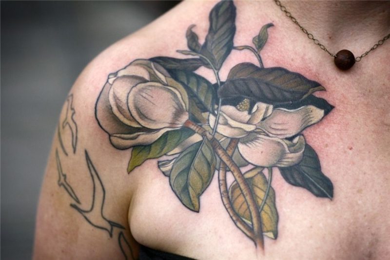 tattoos floral tattoo wishbone tattoo California Poppy portl