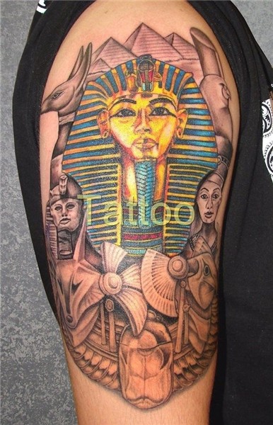 tattoos motive bein Egyptian tattoo, Pyramid tattoo, King tu