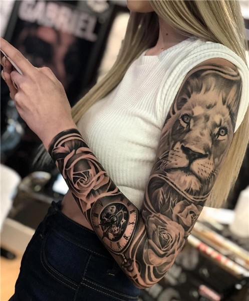 tattoos womens sleeve #Sleevetattoos Girls with sleeve tatto