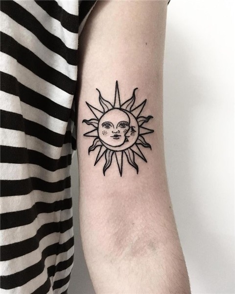 tattooterest.com Sun tattoos, Tattoos, Moon tattoo
