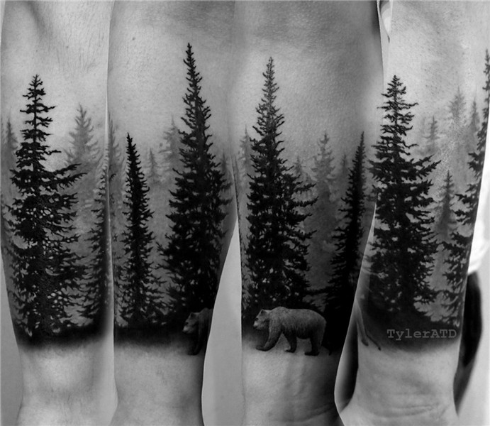 tatttooo-world Tree sleeve tattoo, Nature tattoo sleeve, For