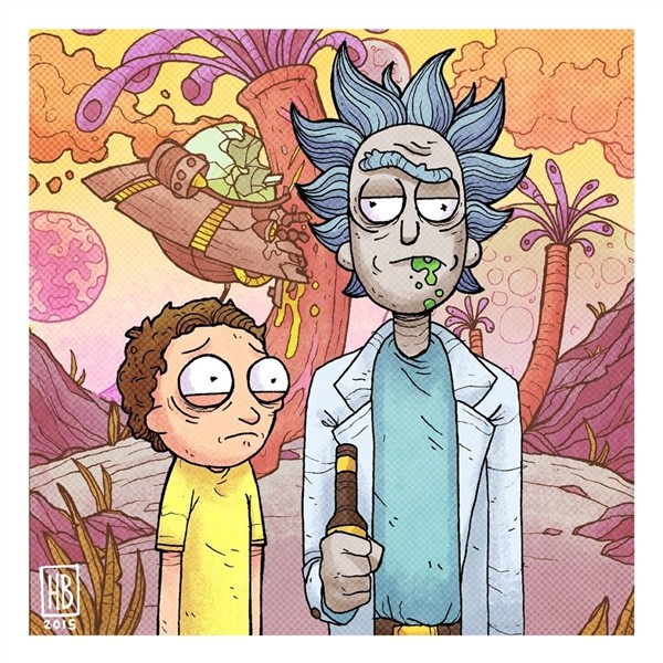 therickandmortyassistant Rick and morty, Rick and morty post