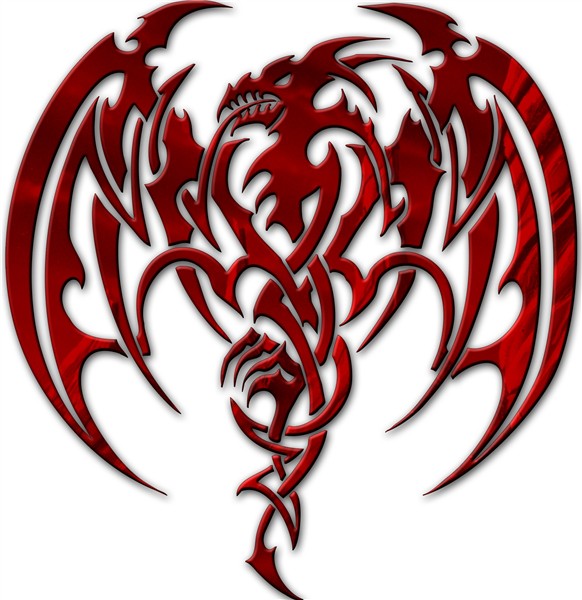 tribal dragon png - Red Dragon Tattoo, Tribal Dragon Tattoos