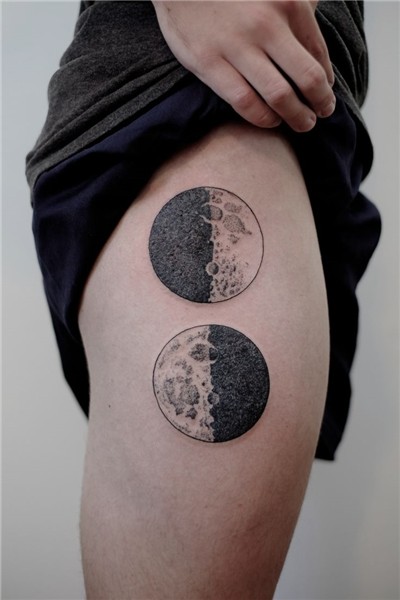victor j webster : Photo Moon tattoo designs, Ink tattoo, Be