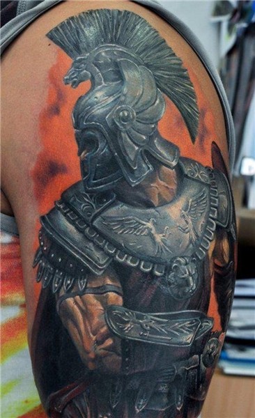 warrior tattoo Warrior tattoos, Tattoo sleeve men, Gladiator