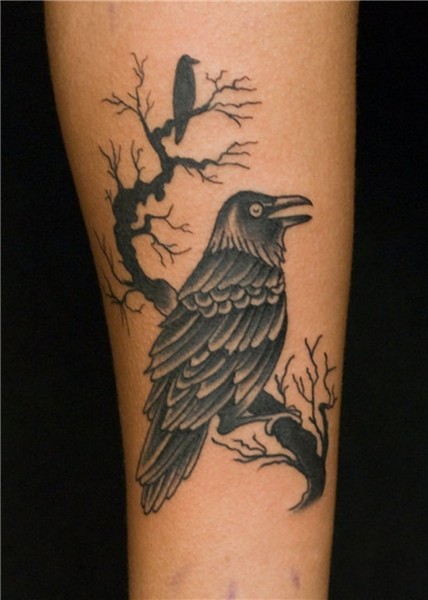 what not to get-Raven tattoo Raven tattoo, Raven tattoo mean