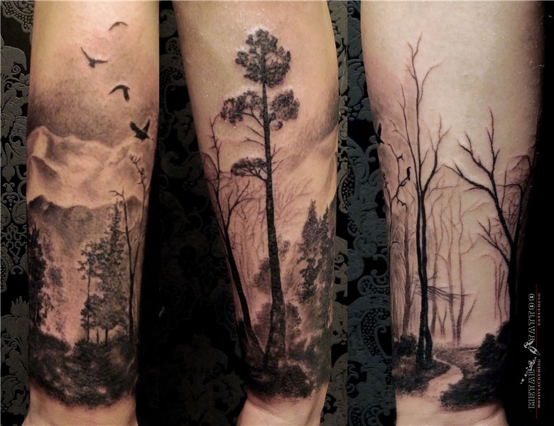 www.metal-tattoo.com Sleeve tattoos, Nature tattoo sleeve, F